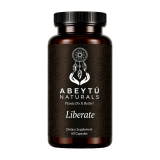 Liberate by Abeytú Naturals, 60 capsules: front of the bottle