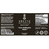 Toxin Mobilization Binder full label laid flat: suggested use, cautions and supplement facts
